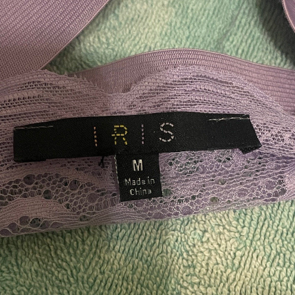 Purple bralette/ women’s medium